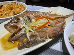 葱油彩虹斑鱼-黄三怪(清河店)