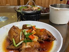 -芦茨金富饭庄·25年老字号·专做稻草鸡