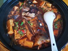 红烧鱼头豆腐-秋香鱼馆(世凹桃园店)