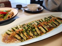 蒜蓉秋葵-绿茶餐厅(成都太古里店)