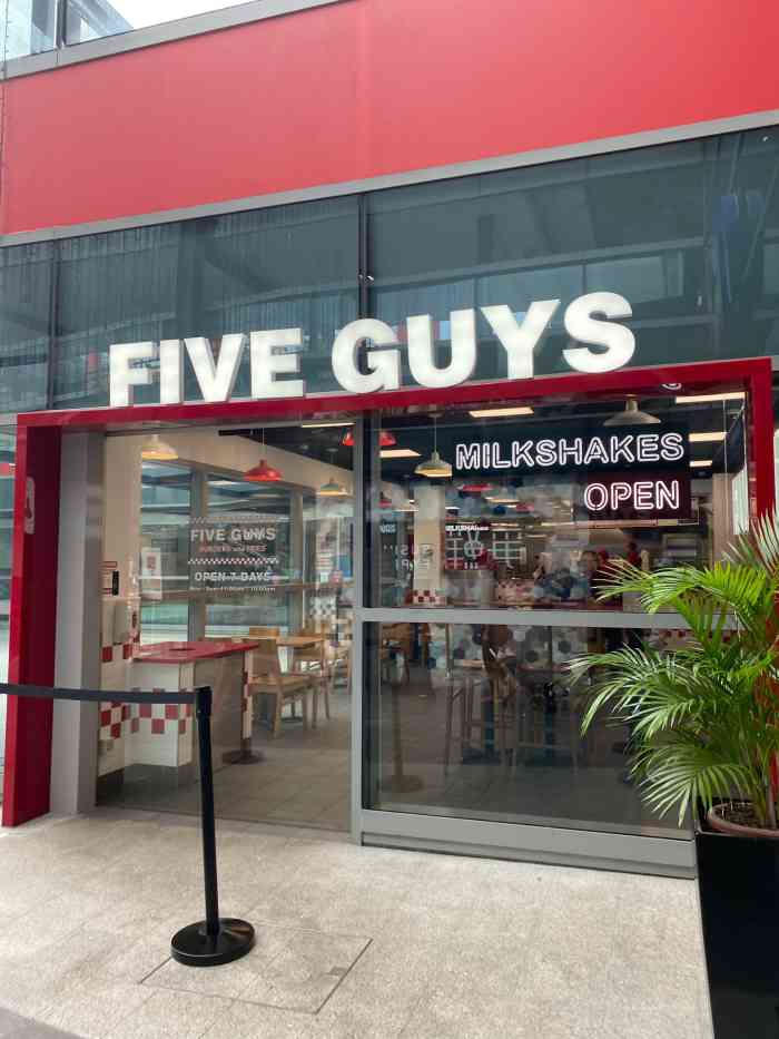 five guys-"刷到上海five guys排队的视频,迫."-大众点评移动版