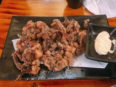 炸鱿鱼须-百步拉面