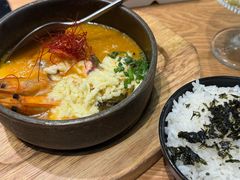 虾汤海鲜芝士焗豆腐锅-沼津港精致料理·寿喜烧·烧鸟(青浦宝龙广场日料榜单店)