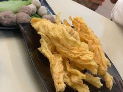 炸腐竹-通好吃潮家牛肉火锅店(张家边店)