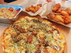 照烧风味章鱼虾仁比萨-达美乐比萨(新洲店)