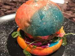 芝心牛肉汉堡-Lets burger非常汉堡·环球风味(蓝色港湾店)