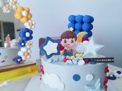 -卡比儿童蛋糕·心意定制·低脂零卡糖动物奶油FancyBALLOON(滨海店)