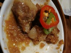 巴扎金蒜豉汁蒸羊排-巴扎美食·新疆菜·西域歌舞表演餐厅(新疆大厦店)