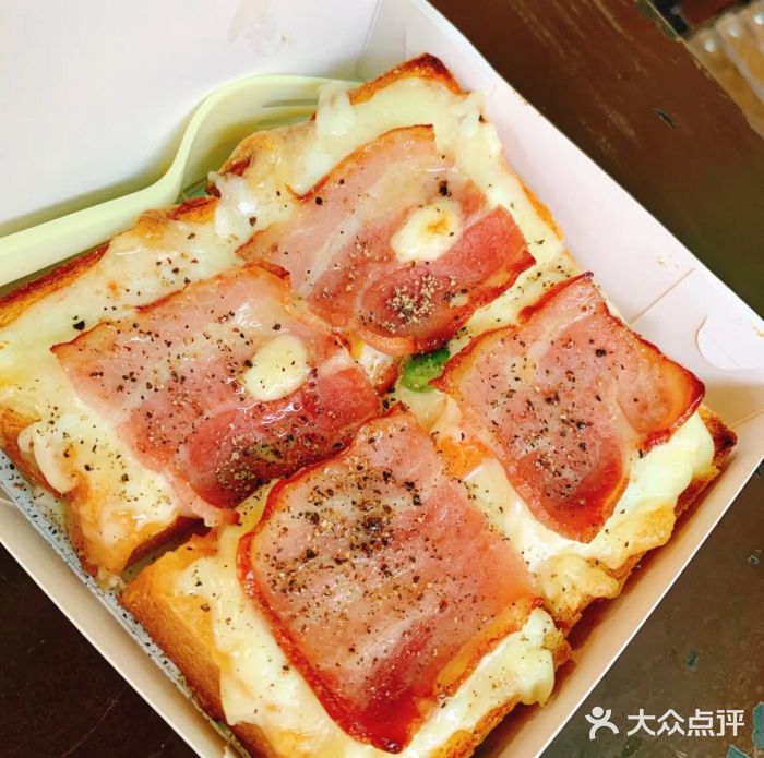 阿信厚吐司(曾厝垵店)培根起司厚吐司图片