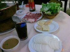 萝卜,鸡肉蛋饺,生菜,热气羊肉-洪长兴(广西北路店)