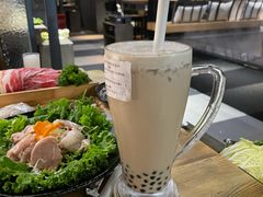 大红袍珍珠奶茶-湊湊火锅·茶憩(杭州湖滨银泰in77店)