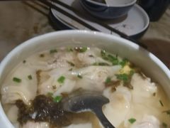 鸡汤鲜虾云吞-绿茶餐厅(乐峰广场店)