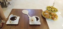 点击看大图 我没想到暖心的商家预备了红豆羹和点心-Let's beauty莱恩轻奢皮肤管理