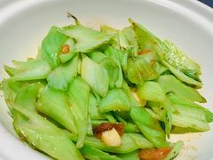 虾干酱啫水冬芥菜-徐记海鲜(曲江南湖店)