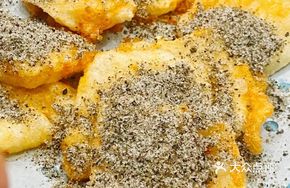 Egg Fried Sesame Cake