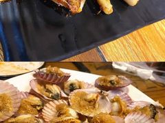烤扇贝-大城·烧烤海鲜大排档(台东店)