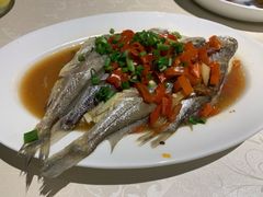 剁椒臭豆腐蒸小黄鱼-老头儿油爆虾·三潭印月