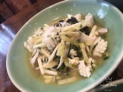 雪菜冬笋炒目鱼-虎哥私房菜(馒头山店)