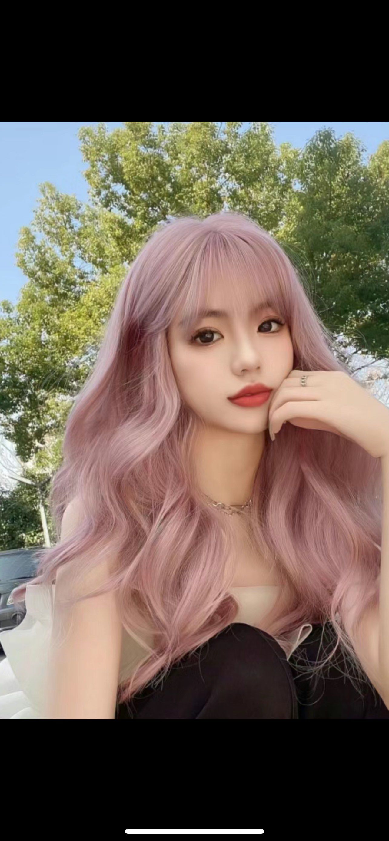 呜呜呜女孩子一定要染一次的发色