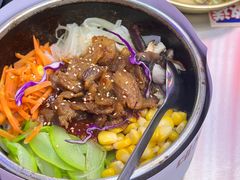 拉丝芝士肥牛石锅拌饭-Meet Sun韩式大排档(海珠美食城店)