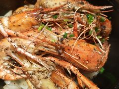 石锅黑椒虾-阿吾罗日本料理(K11艺术中心店)