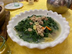 上汤浸枸杞叶-阿四台山黄鳝饭(东门店)