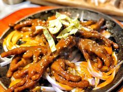 铁板辣鸡爪-妥妥烤肉料理(昙华林店)