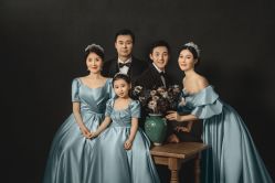 -时光纪亲子全家福照相馆(静安店母女写真父母纪念照)