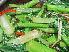 砂锅生炒菜心-山四砂锅(太原钟楼街店)