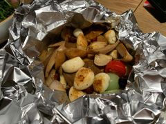 火灼牛肝菌配杏鲍菇-小大董·烤鸭(凤凰汇店)