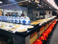 自助取餐区-东沙小镇主题餐厅(下沙店)