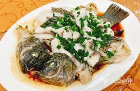 Signature Scallion Oil Glazed Sea Bass