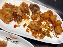 香酥蒜香河虾-湘汇概念铁板烧(铁西万达店)