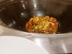 -大锅大灶柴火鸡鱼