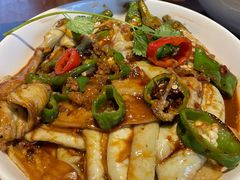 焖茄瓜-园林美食城·本土农家菜(杨和镇店)