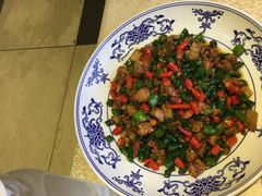 碧绿双椒兔-渝信川菜(南滨店)