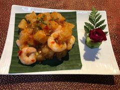 甜柚拌虾仁-云和祥食府·特色云南菜(金碧公园店)