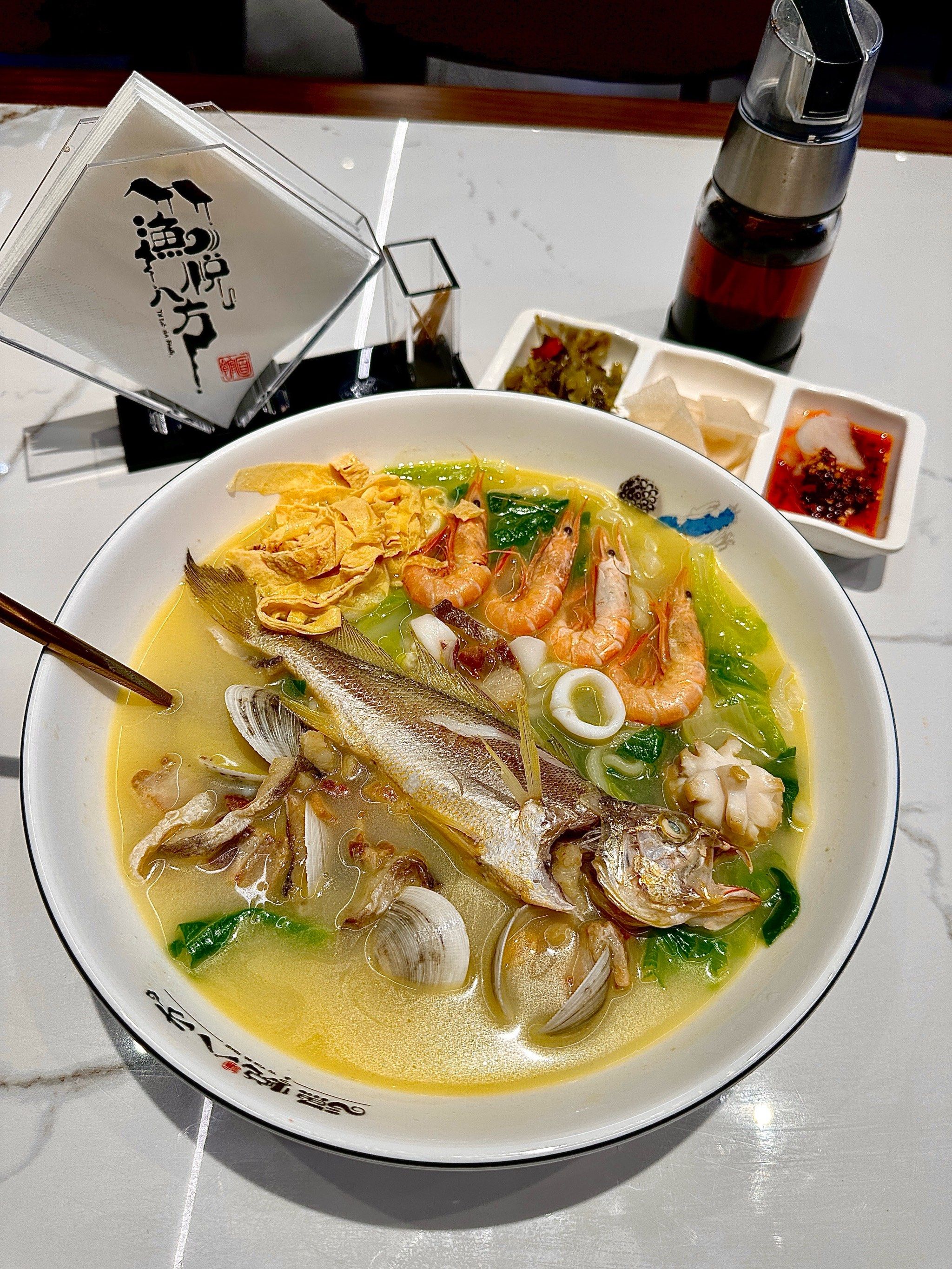 就爱这一口海鲜面🦐🐟🐚