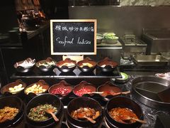 自助调料区-南通滨江洲际酒店-西集自助餐厅