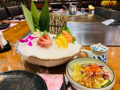 三文鱼刺身-大渔铁板烧(中山路八佰伴店)