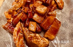 Wild Bamboo Shoots Braised with Mock Meat