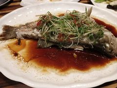 清蒸鲈鱼-云顶咖啡厅·中西餐(天诚港店)
