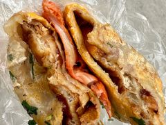 -正宗杂粮煎饼香软鸡蛋饼