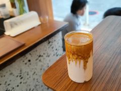 红豆沙拿铁-Line 咖啡(石厦花园店)