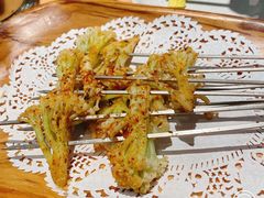烤菜花-老胖串店(浆水泉路店)