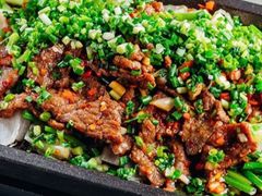 葱椒爆牛肉-绿茶餐厅(乐峰广场店)