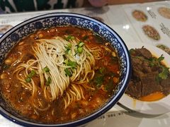 红烧牛肉面-古井假日酒店-古井面馆•淮上豆府(长江东路店)