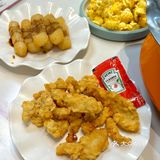 都好好吃！他们家有二楼哦 位置很大 还有自助的东西！