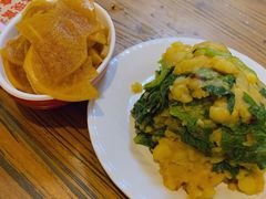 小白菜土豆泥-韩师傅老大同刀削面(北苑路店)
