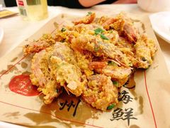 咸蛋黄焗虾-桥东喜碧海鲜街(水东街店)